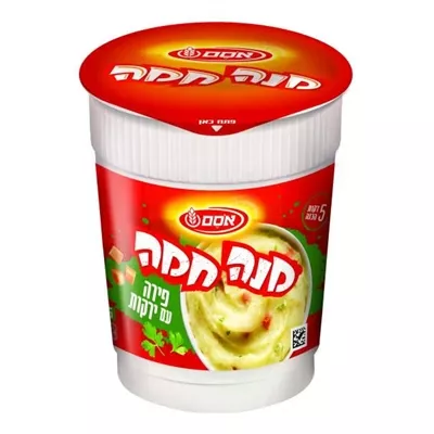 מנה חמה פירה עם ירקות 55 גר'