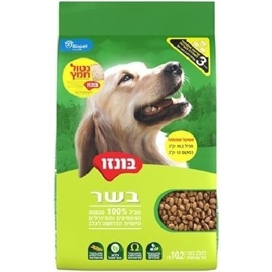 בונזו בשר 10.2 ק"ג