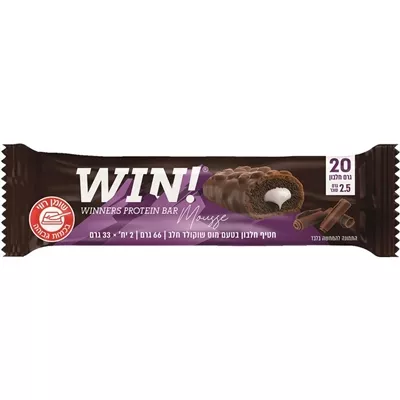 חטיף חלבון WIN מוס שוקולד חלב