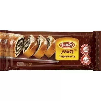 אסם עוגת שמרים בריוש שוקולד 360 גר' )8(