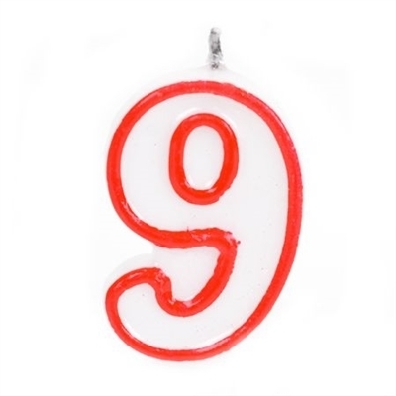 נר מספר 9 שמחה