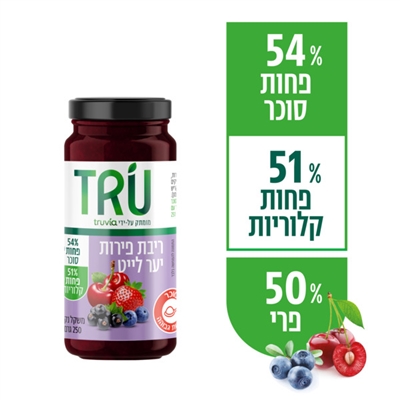 טירו ריבת דובדבן 250 גר'