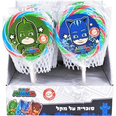 סוכריה על מקל 85 גר' – כח פיג'י )24(