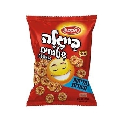 בייגלה אסם שטוחים שומשום 300 גרם )12(