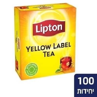ליפטון תה שחור 150 גר'
