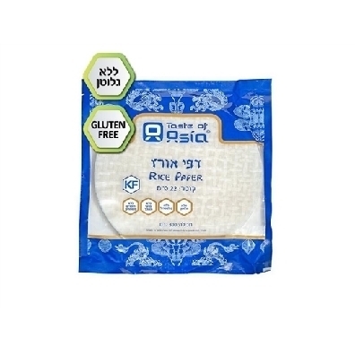 דפי אורז עגולים 22 ס"מ 300 גר' )10(