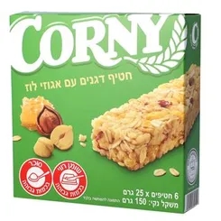 קורני מאגדת אגוזים 150 גר' – שישיה
