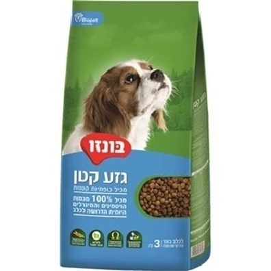 בונזו גזע קטן 3 ק"ג