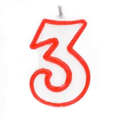 נר מספר 3 שמחה