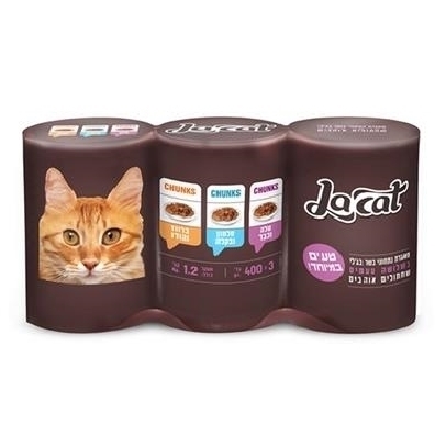 לה-קט פחיות ניתחונים (שלשה) 400 גר'