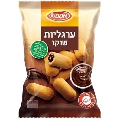 ערגליות שוקו 300 גר' )12(