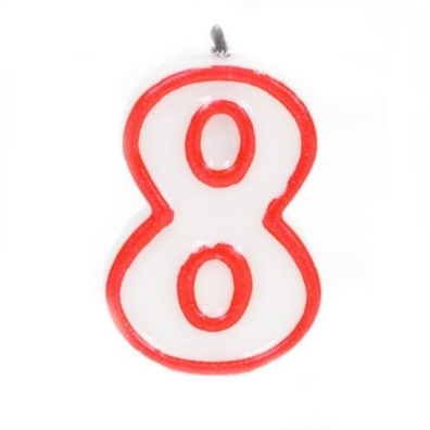 נר מספר 8 שמחה