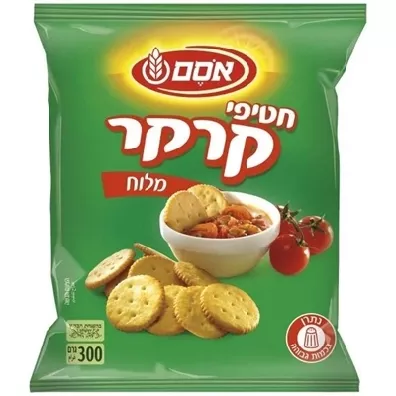 חטיפי קרקר מלוח 300 גרם )12(